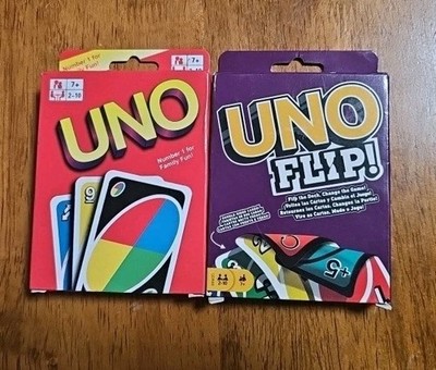 Card Games UNO UNO Flip Plus Regular UNO CARDS NEW