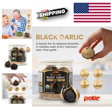Ready to Eat 5 oz Organic Black Garlic Whole Bulbs - Chemical Free Indulgence