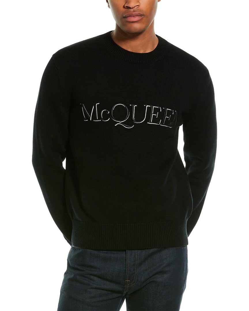 Alexander Mcqueen Embroidered Crewneck Men's - $299.99