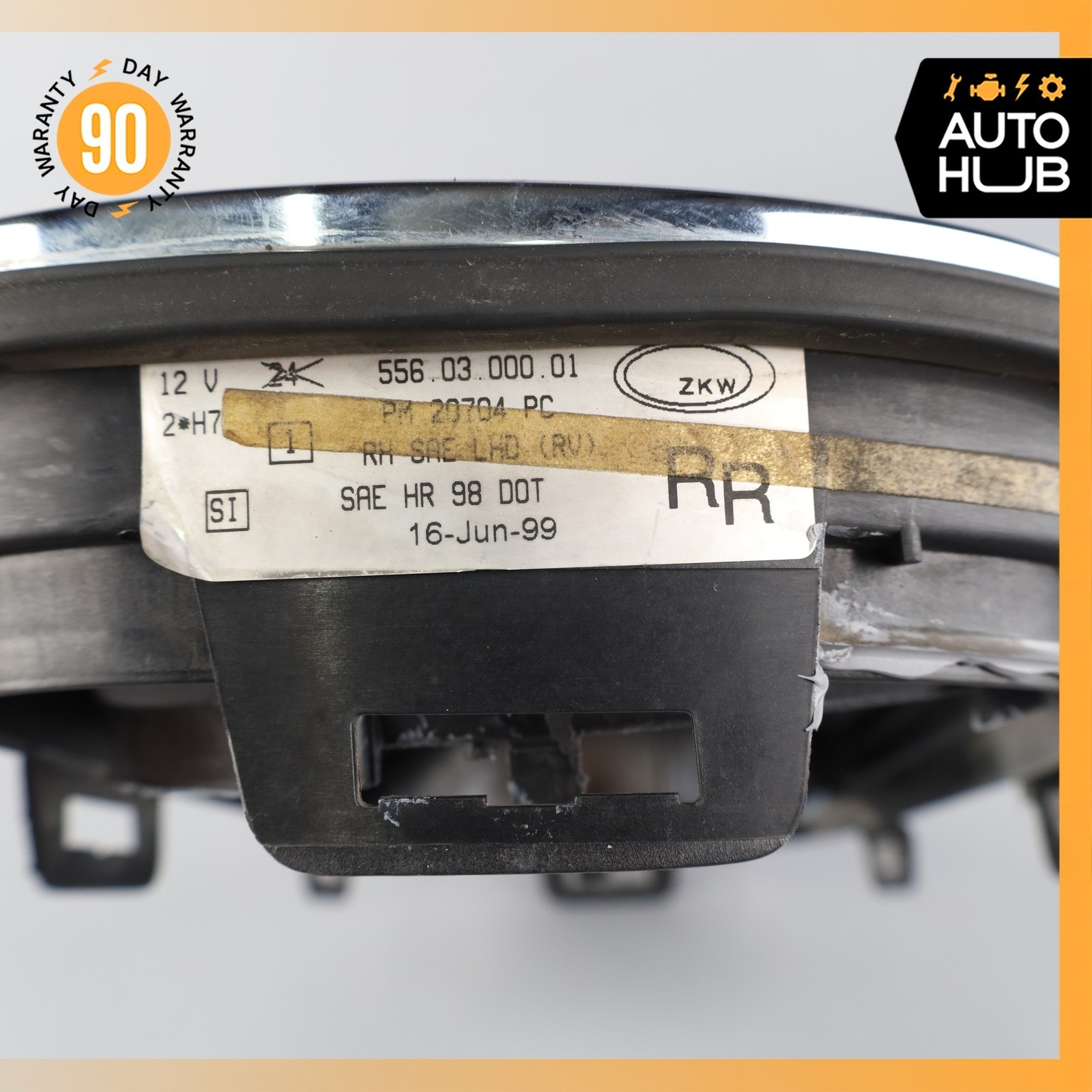 00-02 Rolls Royce Silver Seraph Right Headlight Lamp Lens PM20704PC OEM