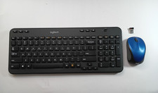 Logitech K360 Wireless Desktop Keyboard with M325 Wireless Mouse and Dongles