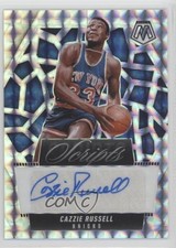 2024-25 Panini Mosaic Scripts Cazzie Russell #MS-CZI Auto 1o8k