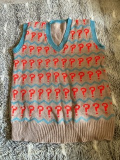 Doctor Who ? Question jumper from Sylvester McCoy 7th Dr. DAPOL 1990s Size M