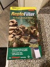 TetraFauna ReptoFilter 125 GPH For Frogs Newts Turtles c4 