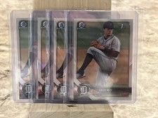 2018 Bowman Draft Casey Mize Refractor Lot X4