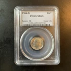 1964-D Roosevelt Dime 10c PCGS MS65