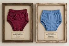 Vintage 50s Boys Toddler Swim Brief Lot Great for Display or Collection Nautical