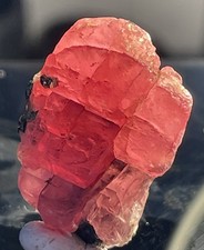 GEM RHODOCHROSITE AND PYRITE THUMBNAIL SWEET HOME MINE ALMA, COLORADO