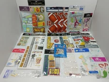 Huge Lot Various Stickers Scrapbook Sticko Disney Jolee's Paper House & More