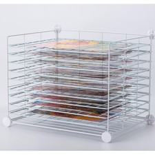 Art Drying Rack Removable Shelves    Wall Art Drying Rack   Art Organizer for...
