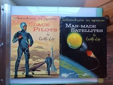 2 ADVENTURE IN SPACE BOOK WILLIE LEY POLGREEN GUILD PRESS CHILD EXPLORATION