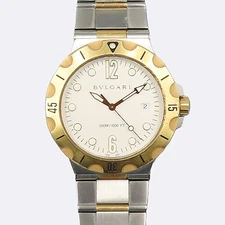 Bvlgari DP41SPG Diagono Scuba Grey Dial Men's Watch