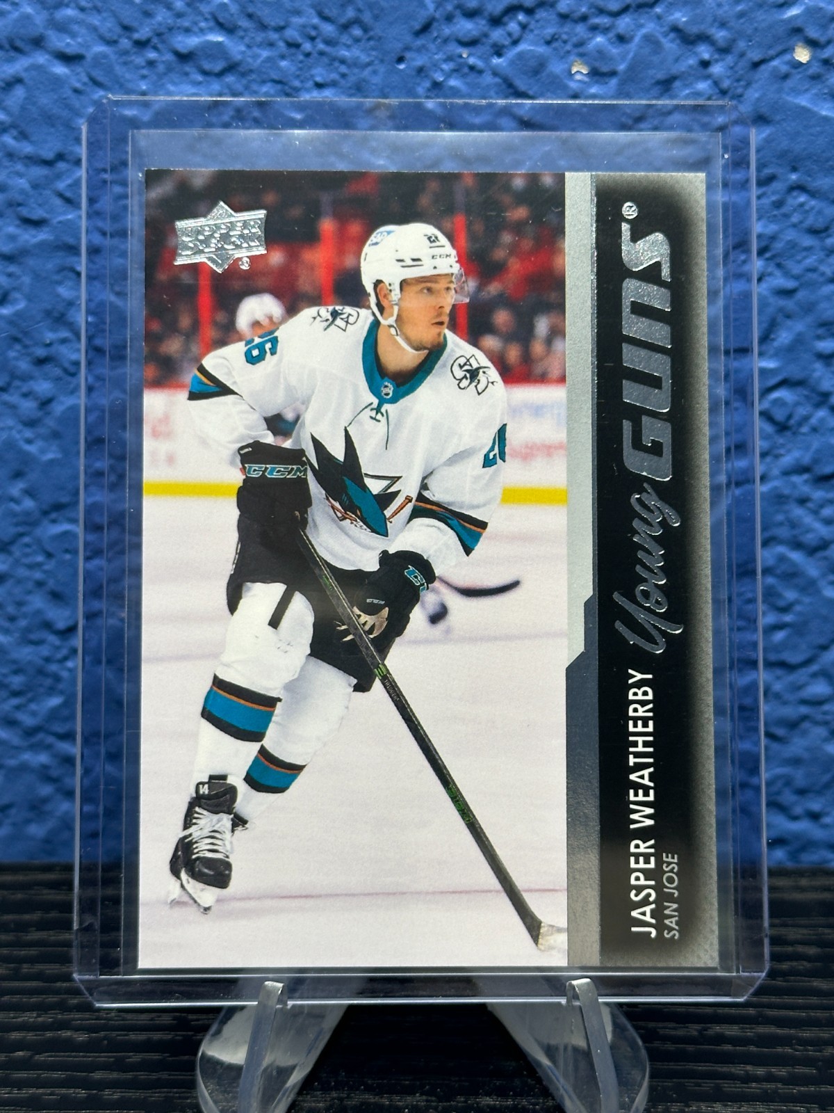 2021-22 NHL Upper Deck Series 2 Young Guns Jasper Weatherby #487 (RC)