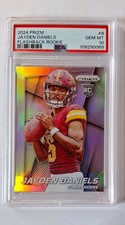 Jayden Daniels Flashback Prizm 2024 Prizm Silver