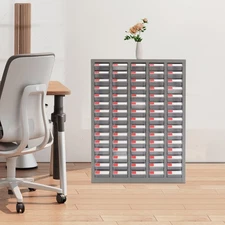 75 Drawers Parts Cabinet Small Steel Nut Tool Storage Cabinet Parts without Door