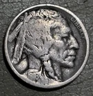 1916d Buffalo Nickel, nice original  VG condition coin most of date, part horn