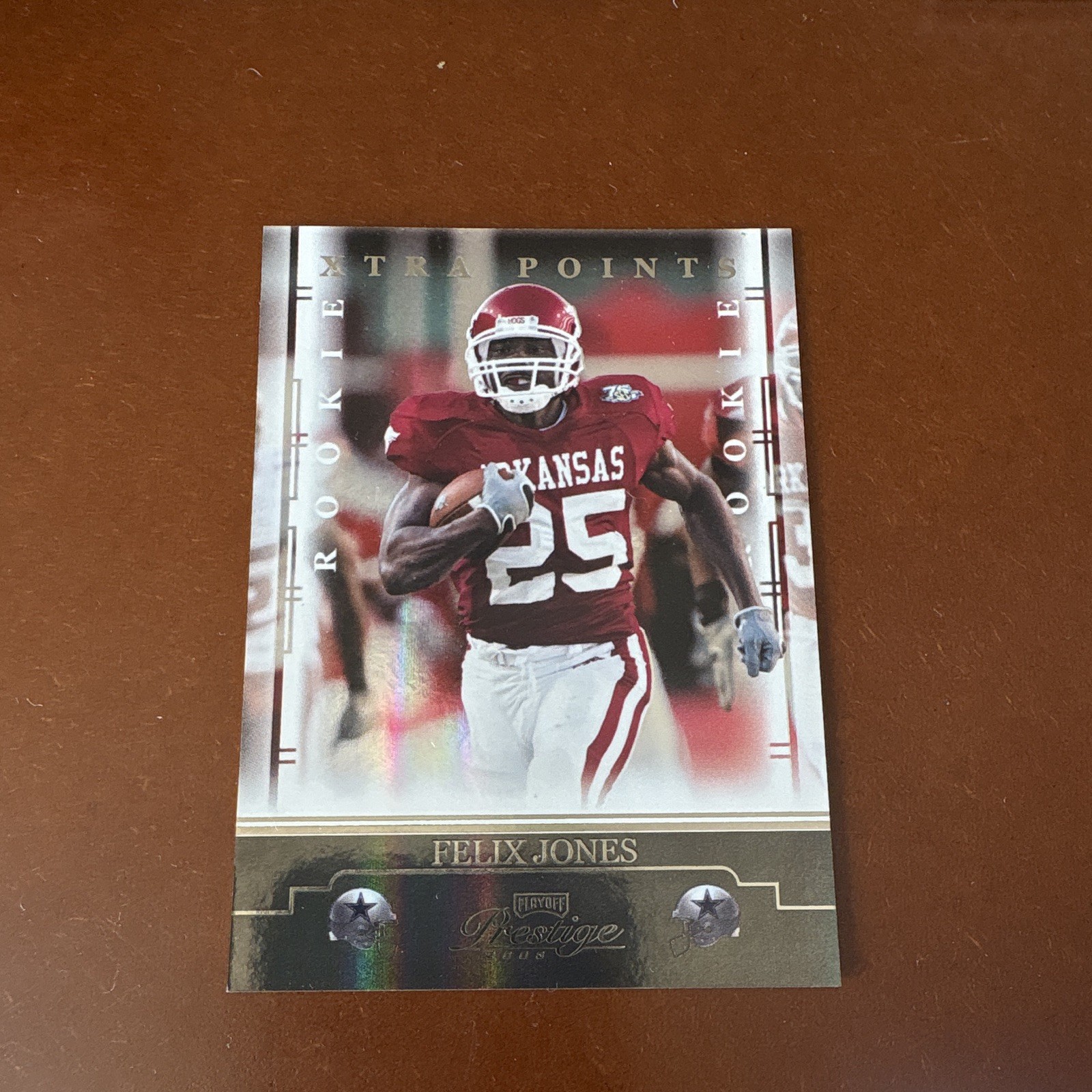 Playoff Prestige 2008 Xtra Points Rookie Felix Jones Arkansas Razorbacks /10