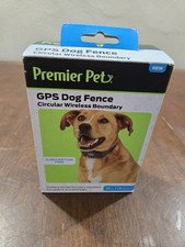 Premier Pet GPS Dog Fence Circular Wireless Boundary - New