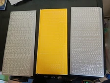 3X  CRAFT STICKERS FOR SCRAPBOOKING NEW MIX  (ST1037)