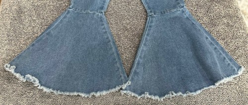 Girl's Mixed Lot of 2 Items (Jumper and Jeans) Sizes M and L Blue EUC - Picture 3 of 15