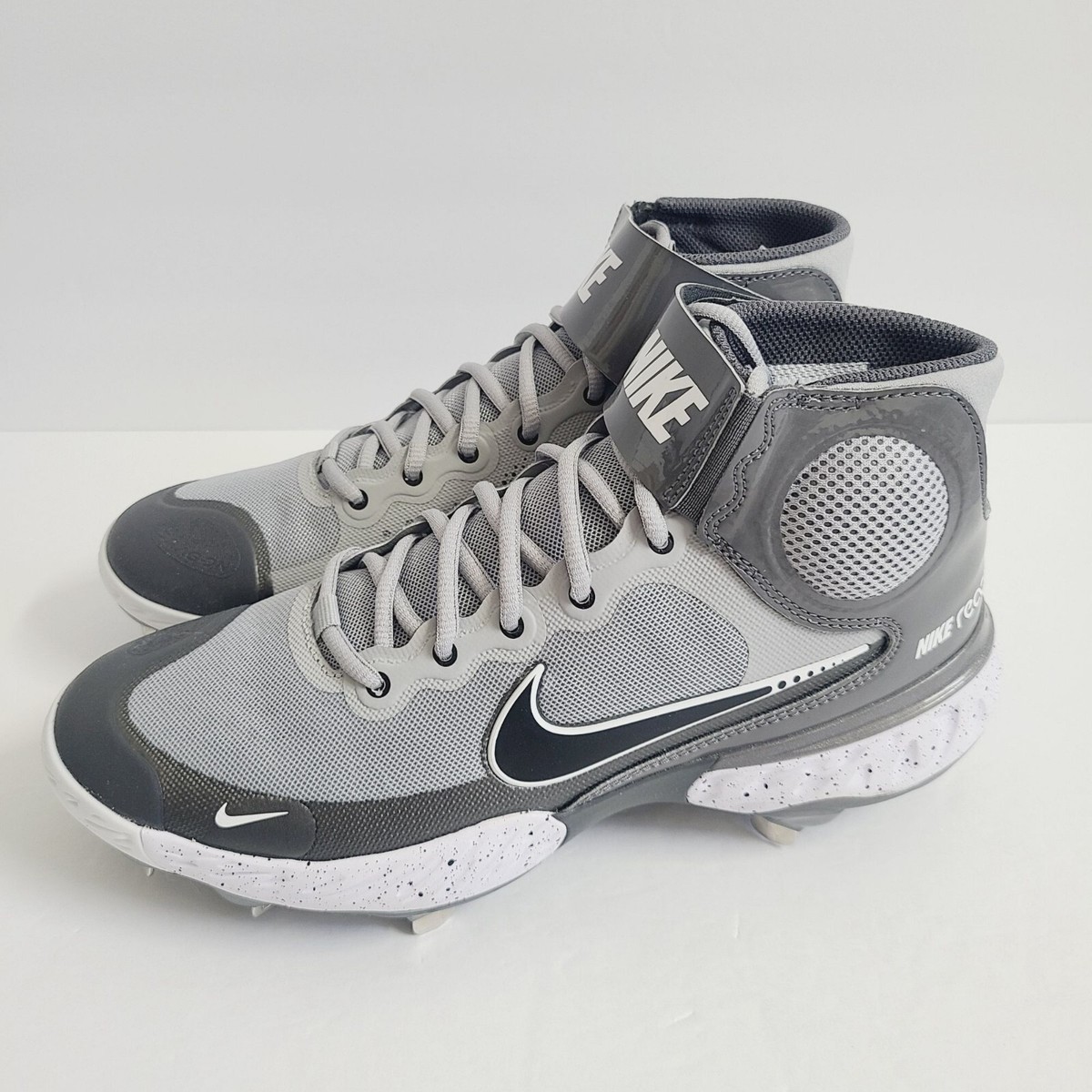 Nike Alpha Huarache Elite 3 Mid Baseball Cleats CK0745-010  display picture 2