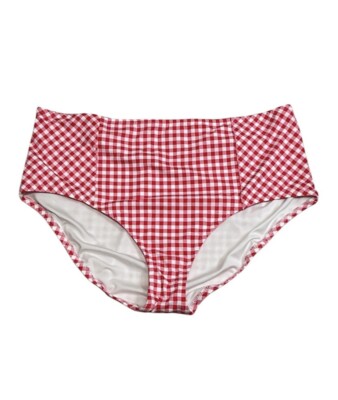 Draper James x Lands' End Retro High Waisted Bikini Bottoms NWT Size 18