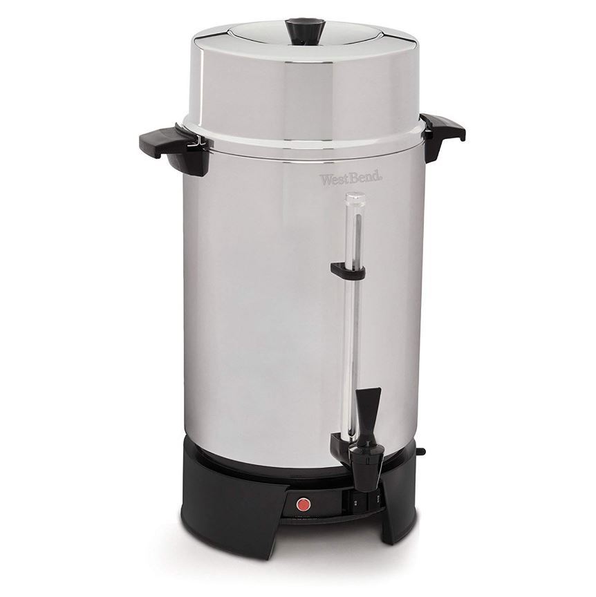 Best West Bend Quick Brewing Large Commercial Coffee Urn 100 Cup Coffee Maker