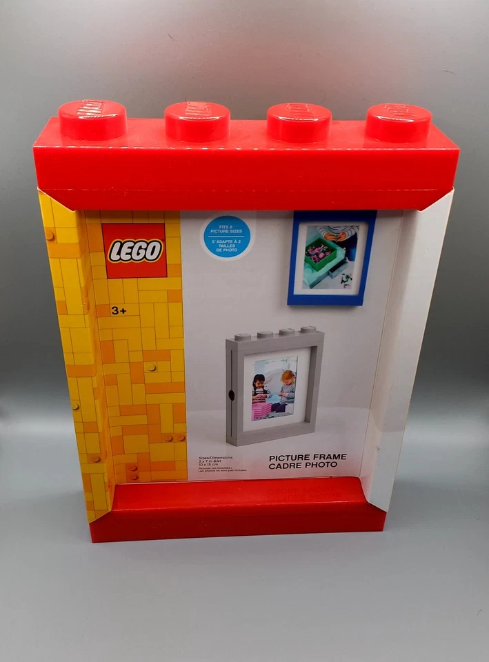 LEGO® Bilderrahmen Rot / Picture Frame – Red | NEU OVP - Bild 4 von 4
