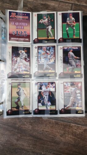 1998 Bowman Complete Set Gorgeous! Big Papi and Rollins RC's! In Binder & sleeve - Picture 2 of 6