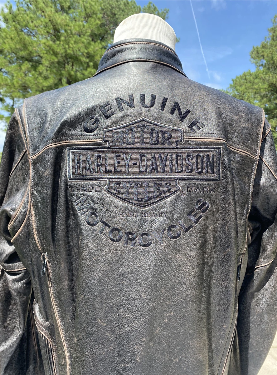 Harley davidson roadway leather clearance jacket