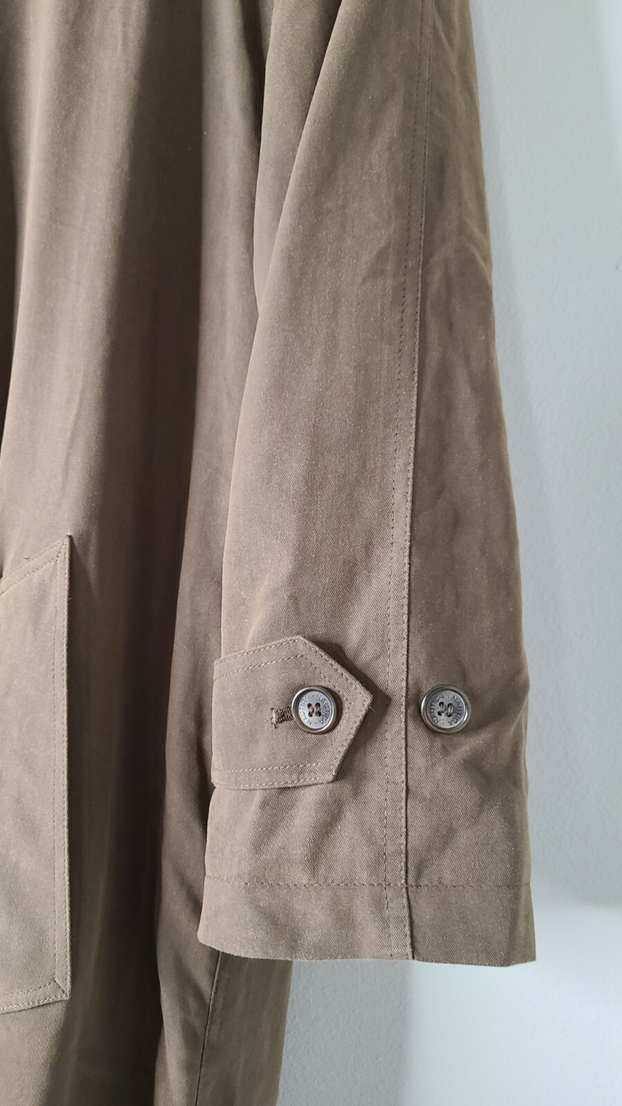 NAUTICA Men's Trench Coat Removable Liner  Size 4… - image 4