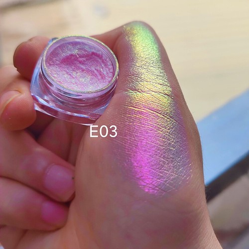 Chameleon Eyeshadow Powder Manicure Ultra Fine Metallic Highlighter - Picture 11 of 26