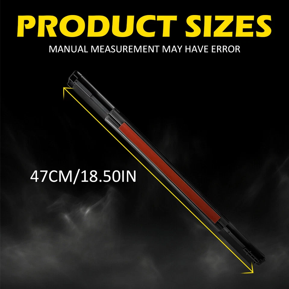 2Pcs Roof Drip Molding Trim Left+Right For 2009-2016 Toyota Venza 75556-0T020 - Image 4 of 4