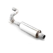 FOX Edelstahl Vorschalldämpfer für Opel Corsa D GSI ab Bj. 07 1.6l RohrØ 63.5mm