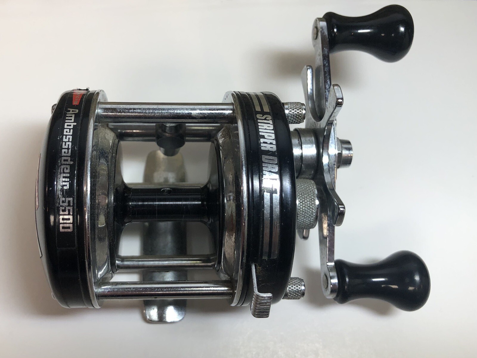 Abu Garcia Ambassadeur 5500 Striper High Speed Vintage Fishing Reel