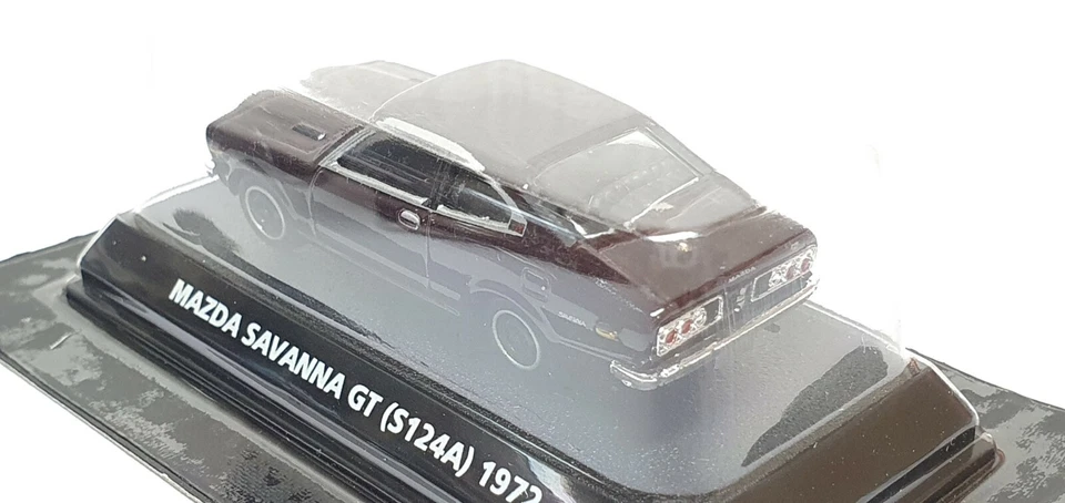 1/64 Konami 1972 年 MAZDA SAVANNA GT RX-3 棕色 压铸汽车模型 全新 — 第 3/3 张图片