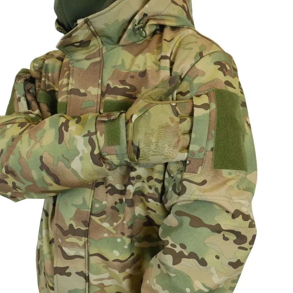 Multicam Softshell Tactical Suit – Water-Resistant, Windproof, Spring/Fall - Image 4 of 4