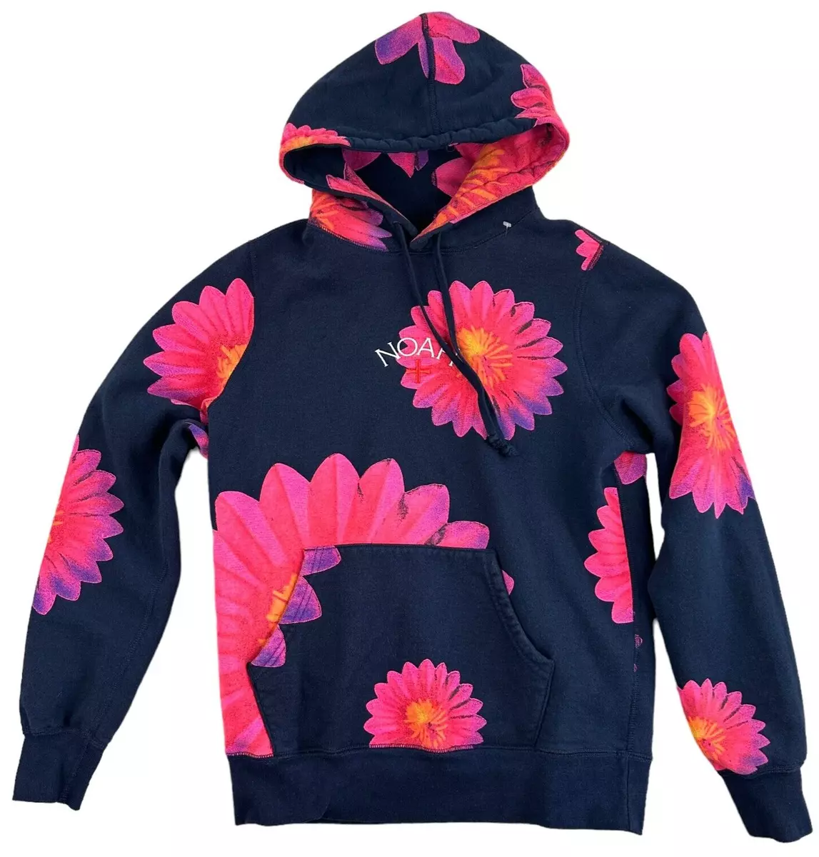 NOAH Hoodie size Small Men's Floral Core Logo Embroidered Canada