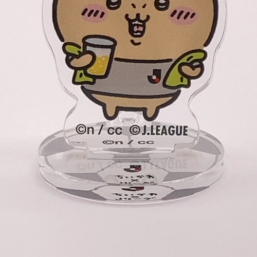 Chiikawa × J League Kurimanju Mini Acryl Ständer Charm Schlüsselanhänger Japan Anime selten - Bild 3 von 10