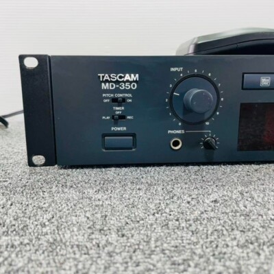 Tascam MD-350 MiniDisc Player & Recorder for sale online | eBay