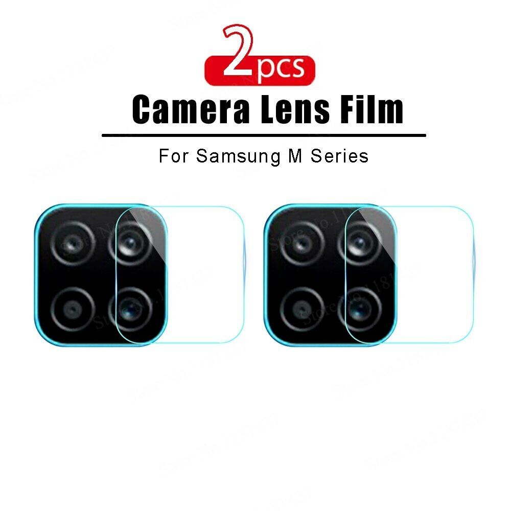 2Pcs Lens Film per Samsung Galaxy M10 M20 M21 M30 M31 M32 M51 M52 M62 F52 Note 8