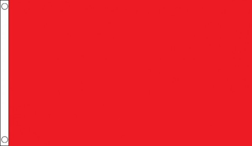 AZ FLAG Roter Schiedsrichter Flagge - 90x60 Cm, Polyester, Mit Messing-Ösen, Für Motorsport & Rennleitung