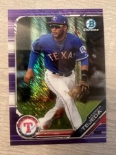 2019 Bowman Chrome Anderson Tejeda Rookie Purple Shimmer Refractor #BCP-193