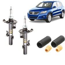 2 Ammortizzatori Ant. + Tamponi VW TIGUAN Q3 YETI 1.4 2.0 TDI TSI 2007-2018 SUV