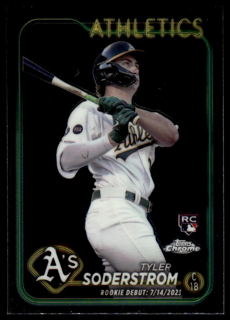 2024 Topps Chrome Update #USC22 Tyler Soderstrom