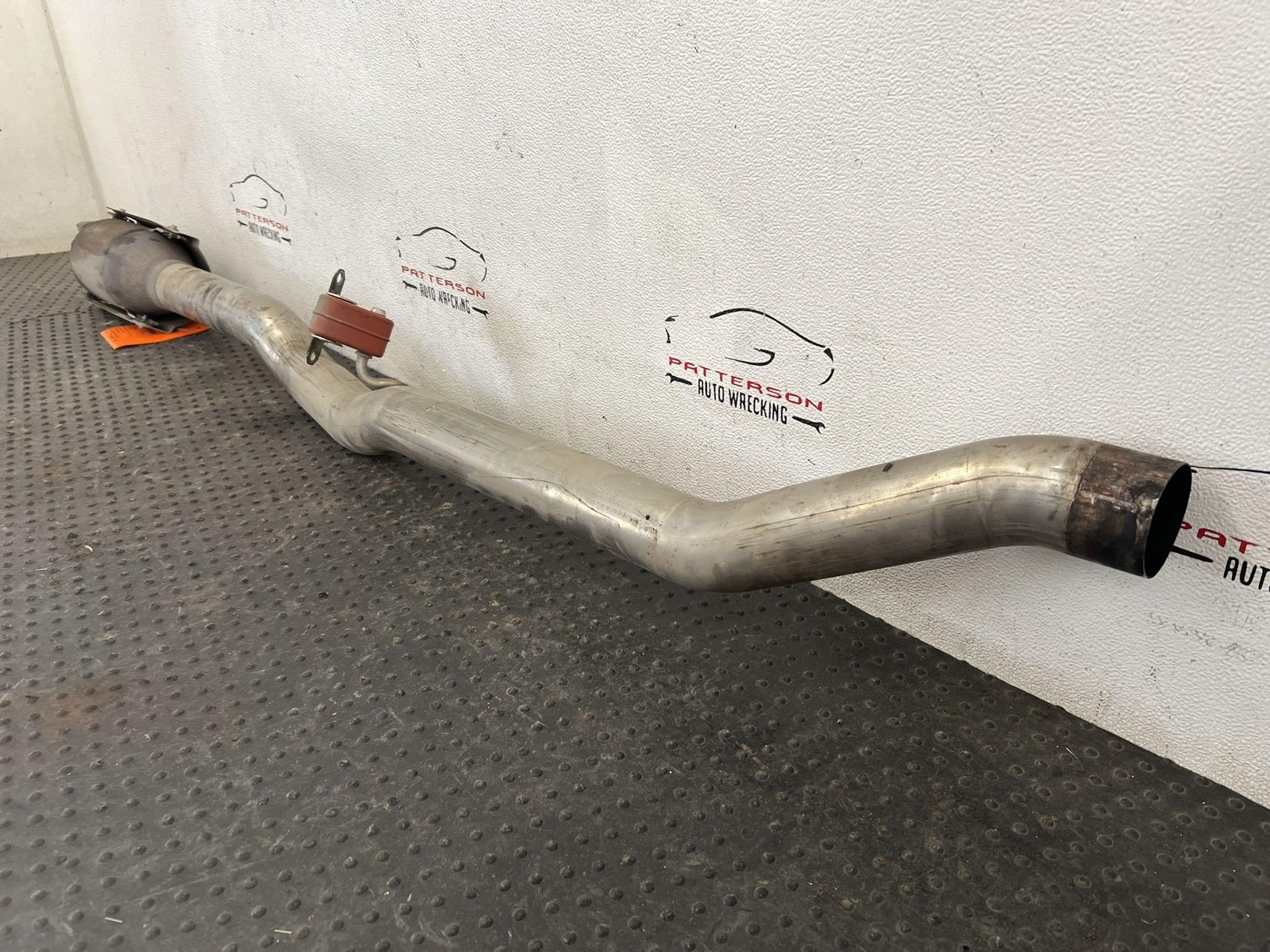 03-10 BENTLEY CONTINENTAL GT REAR PASSENGER EXHAUST TAIL MID DOWN PIPE MUFFLER