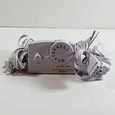 Biddeford TC11BA Electric Heating Blanket Power AC Controller 4 Prong White 