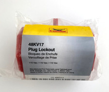 Condor 48Kv17 Plug Lockout Red Plastic