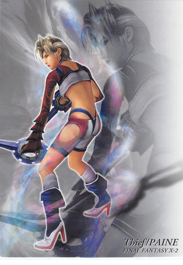 Final Fantasy Art Museum Trading Card #573 Thief / Paine (10-2 / X