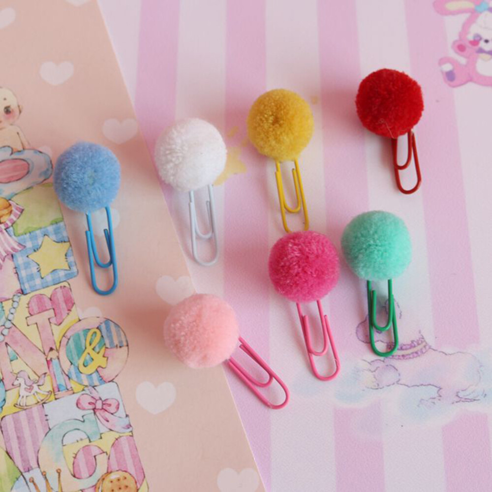 24 Pcs Decorative Paper Clips Paper Clamp Memo Clip Paper Pin School